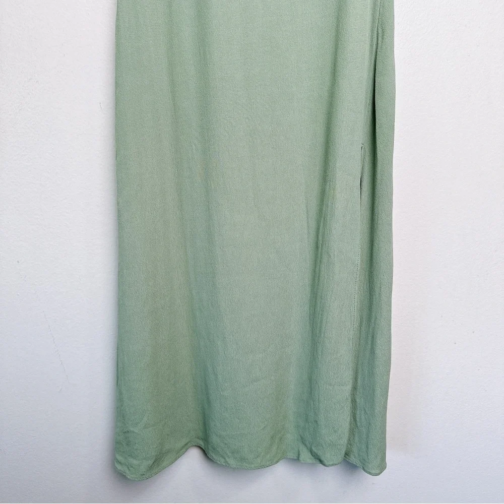 Aritzia Womens Size 4 Wilfred Affogato Dress Midi Slip Dress - Picture 7 of 16